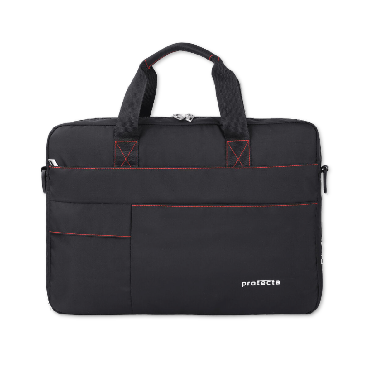 Black-Red | Protecta Pace Laptop Office Bag-Main