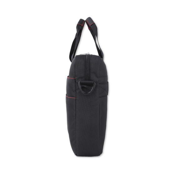 Black-Red | Protecta Pace Laptop Office Bag-3