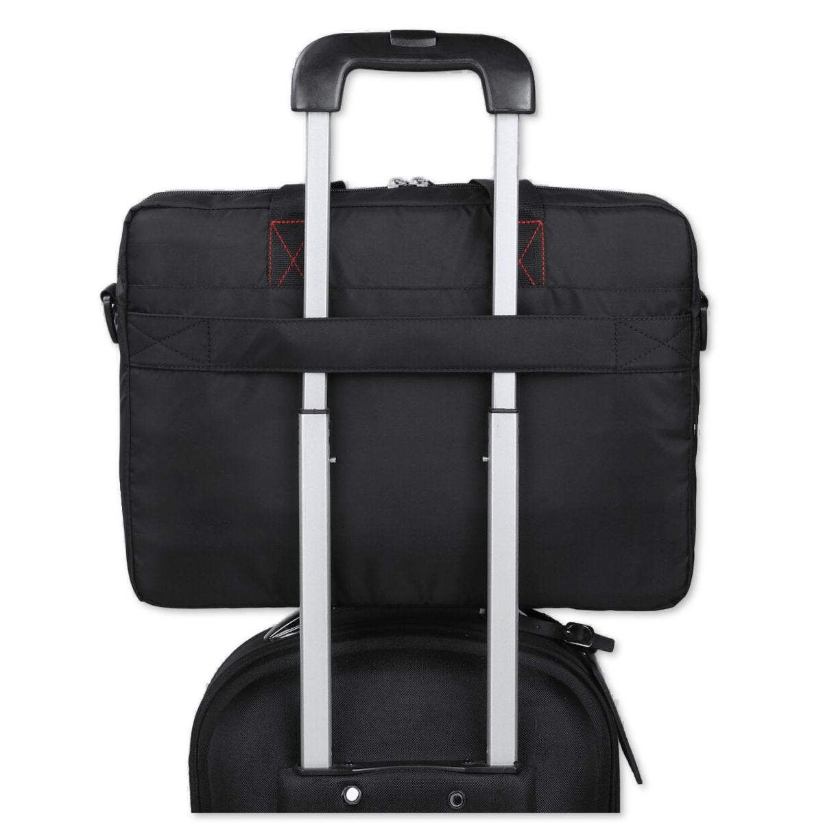 Black-Red | Protecta Pace Laptop Office Bag-8