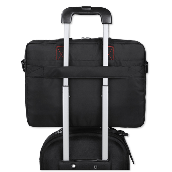 Black-Red | Protecta Pace Laptop Office Bag-8