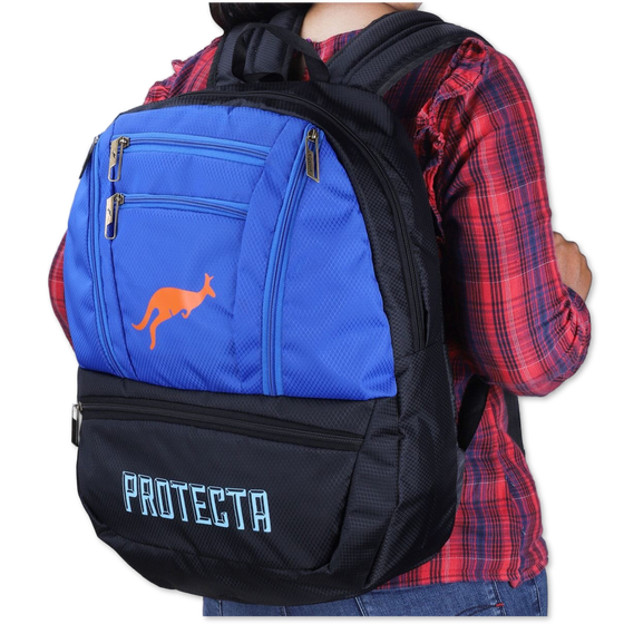 Black-Blue | Protecta Paragon Laptop Backpack-6
