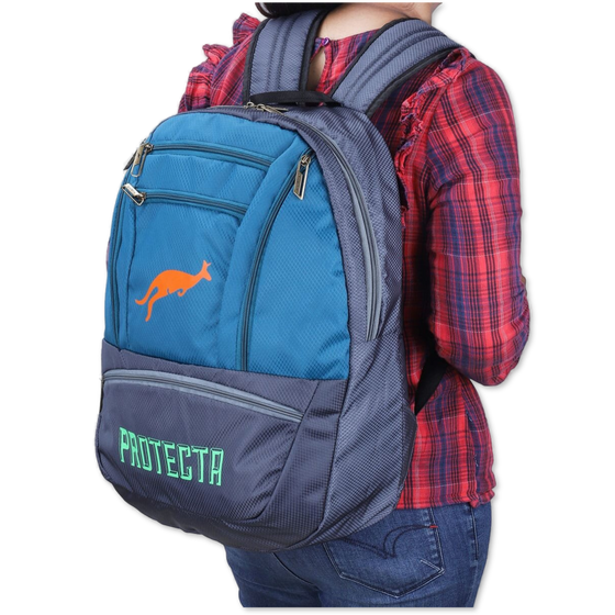 Grey-Astral | Protecta Paragon Laptop Backpack-6