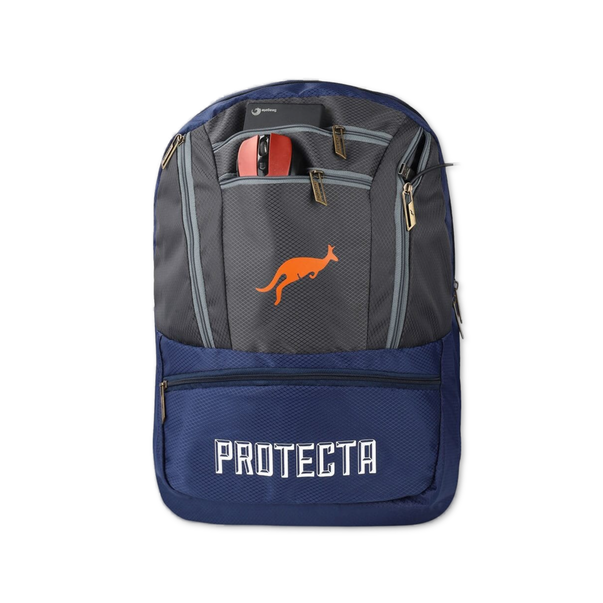 Navy-Grey | Protecta Paragon Laptop Backpack-4