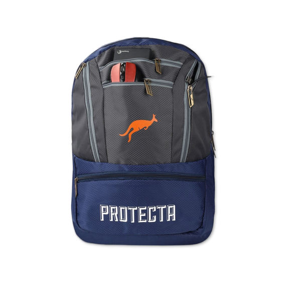 Navy-Grey | Protecta Paragon Laptop Backpack-4