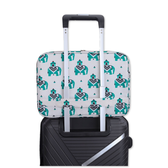 Elephants Print|Phoenix Laptop Sleeve 