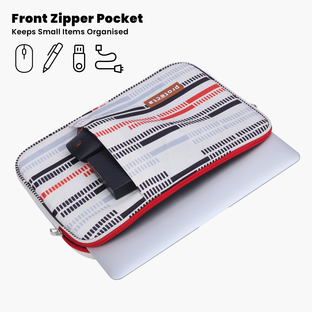 Broken Lines Print|Phoenix Laptop Sleeve 