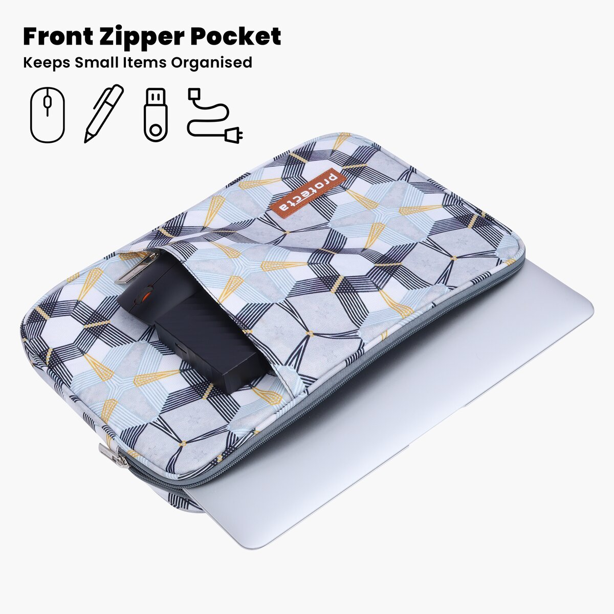 Compass Print|Phoenix Laptop Sleeve 