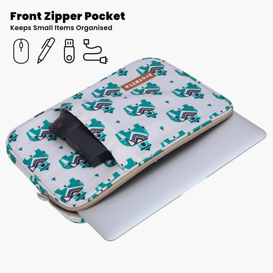 Elephants Print|Phoenix Laptop Sleeve 