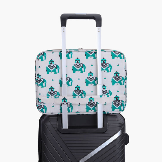 Elephants Print|Phoenix Laptop Sleeve 