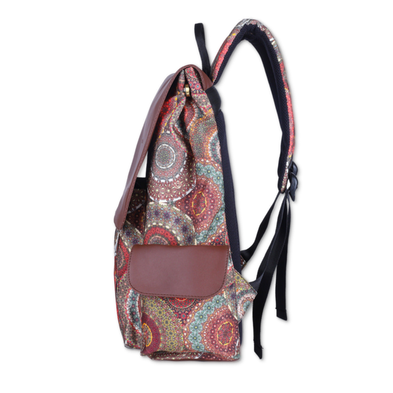 Ethnic Print | Protecta Prisma Laptop Backpack - 5