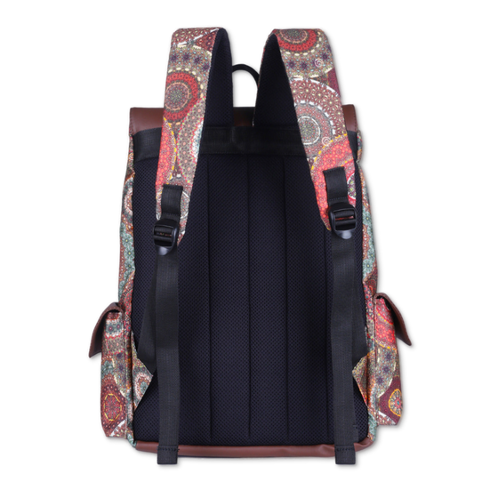 Ethnic Print | Protecta Prisma Laptop Backpack - 6