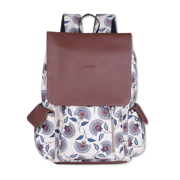 Floral Print | Protecta Prisma Laptop Backpack - 2