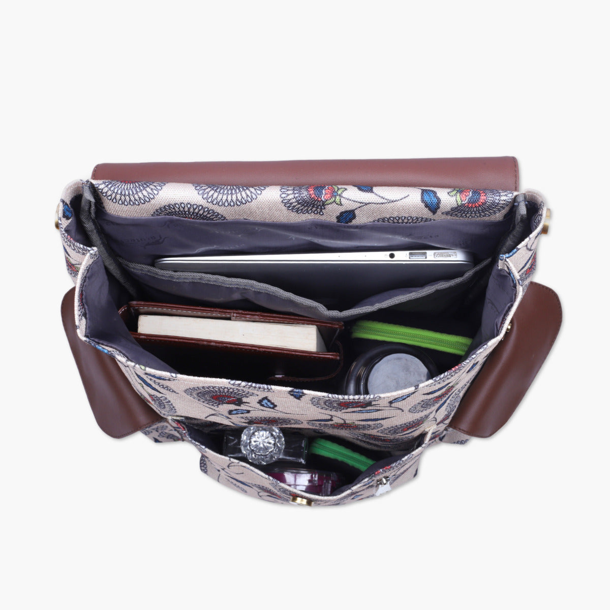 Floral Print | Protecta Prisma Laptop Backpack - 7