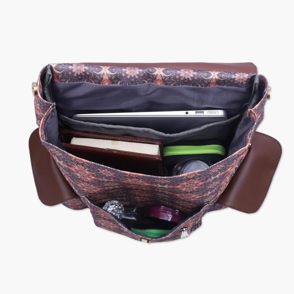 Vintage Print | Protecta Prisma Laptop Backpack - 7