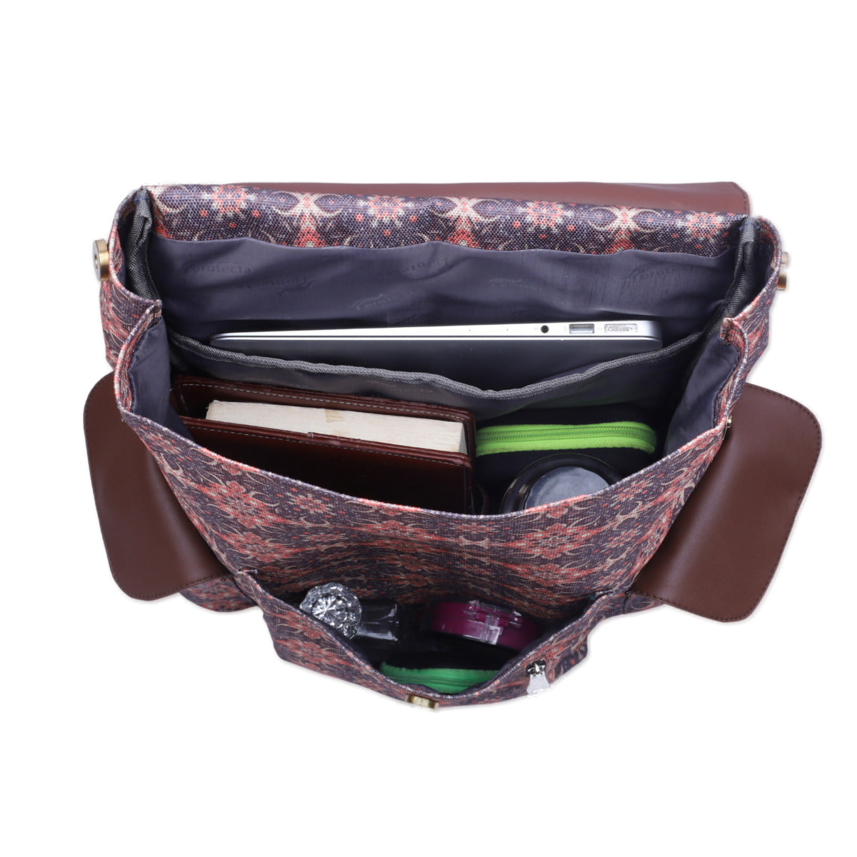 Vintage Print | Protecta Prisma Laptop Backpack - 7