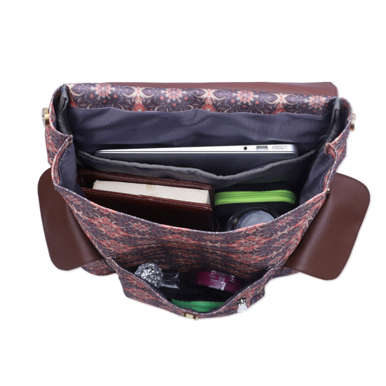 Vintage Print | Protecta Prisma Laptop Backpack - 7