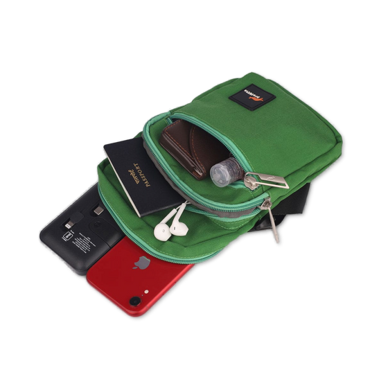 Green | Protecta Proceed Unisex Sling Bag-4