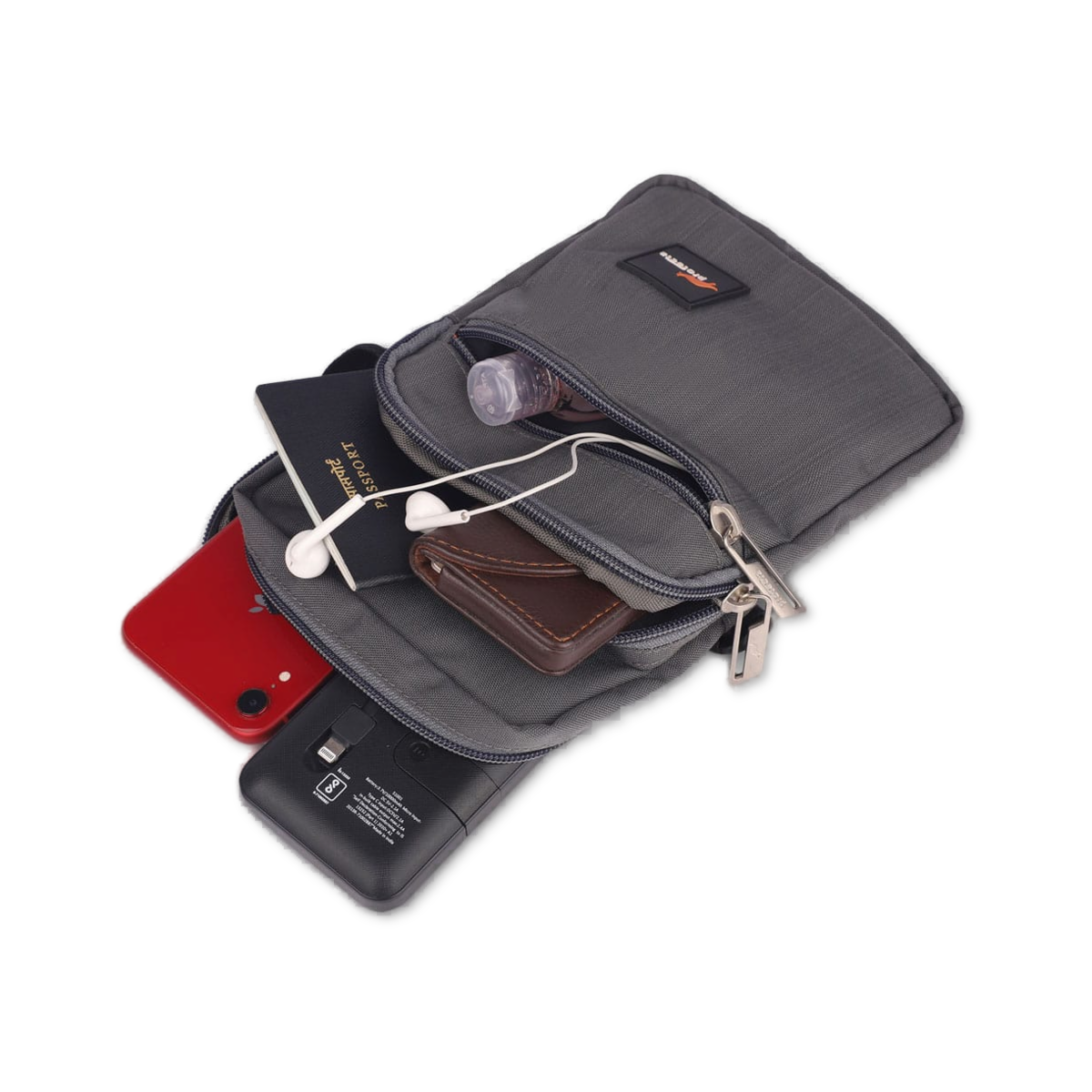 Grey | Protecta Proceed Unisex Sling Bag-4