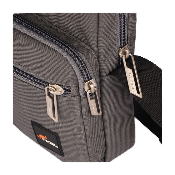 Grey | Protecta Proceed Unisex Sling Bag-5
