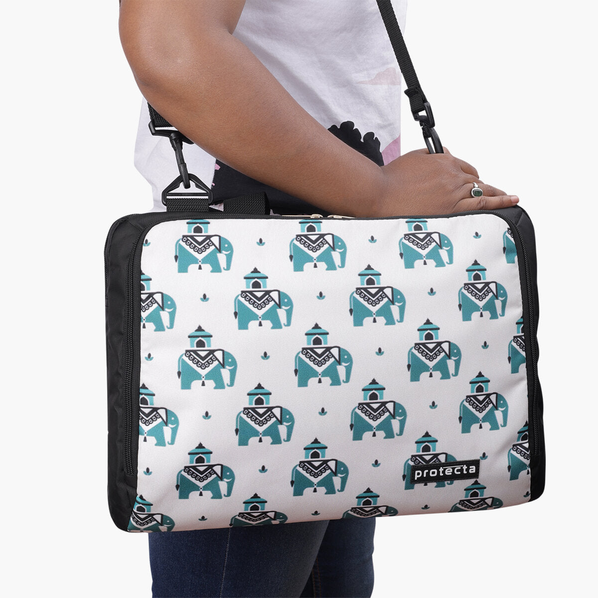 Elephants Print | Protecta The Professional Office Laptop Bag - 7