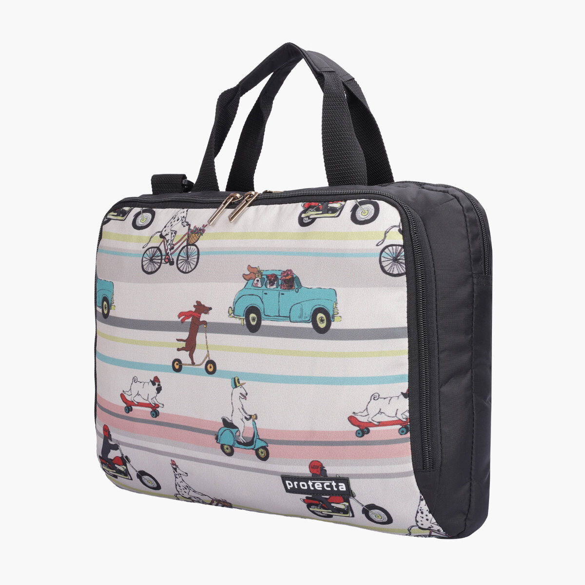 Travelling Dogs Print | Protecta The Professional Office Laptop Bag - 2
