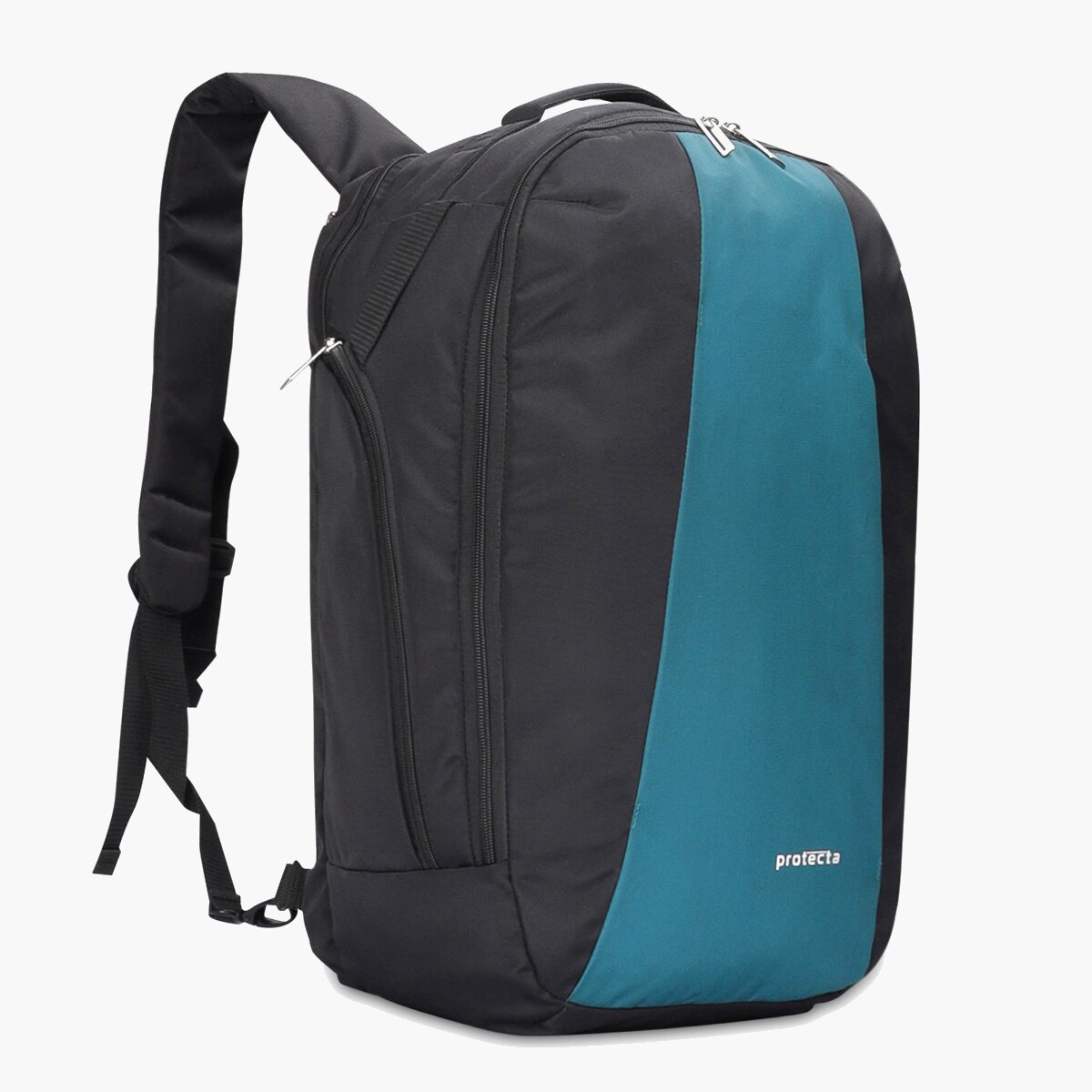 Black-Green | Protecta Proposed Merger Convertible Office Trave Laptop Backpack-1