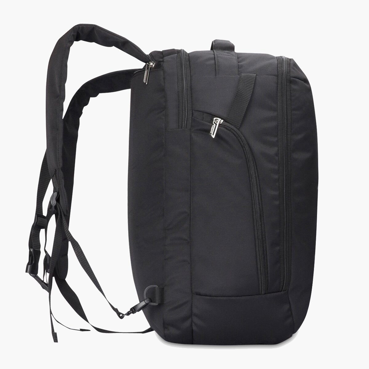 Black-Green | Protecta Proposed Merger Convertible Office Trave Laptop Backpack-6