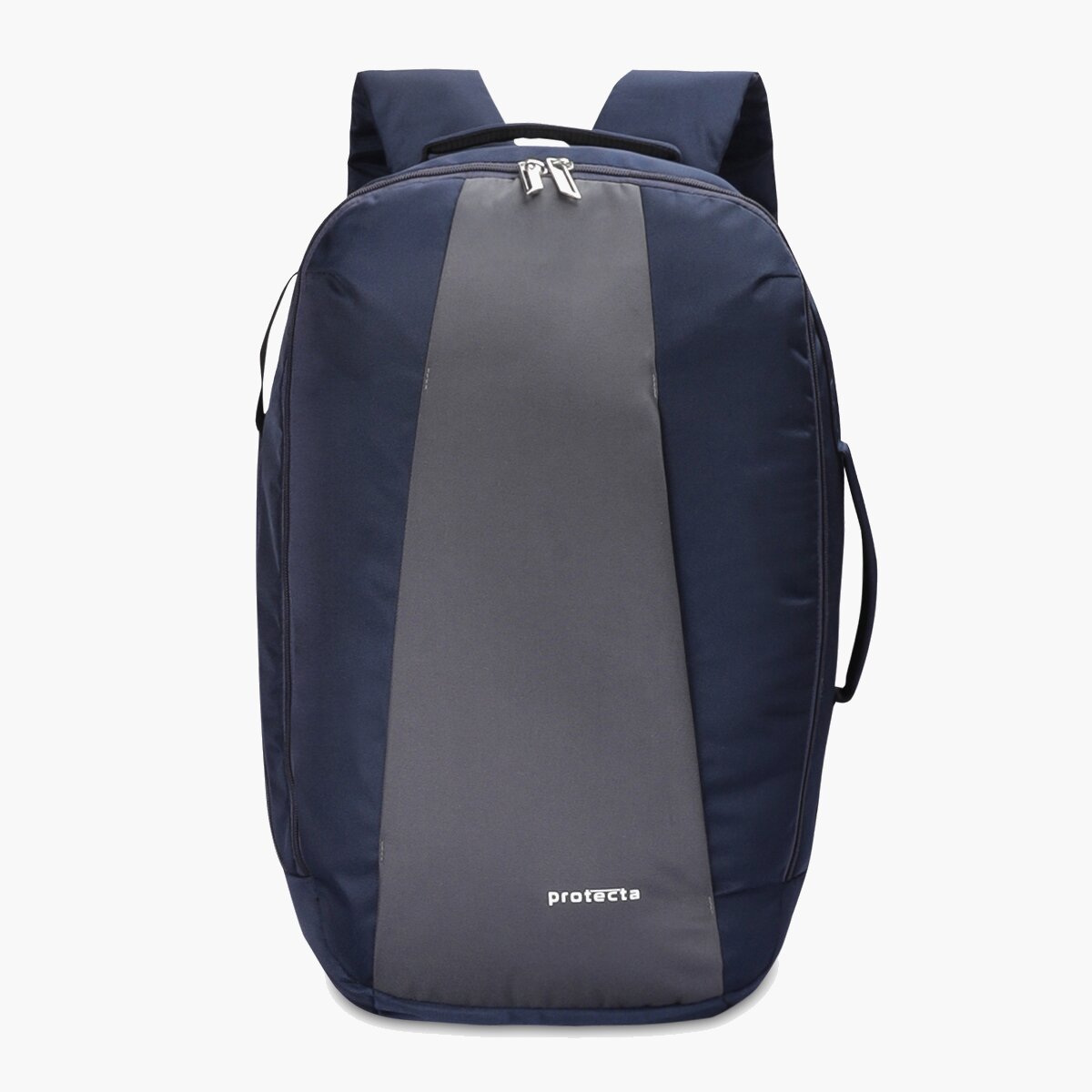 Navy-Grey | Protecta Proposed Merger Convertible Office Trave Laptop Backpack-Main