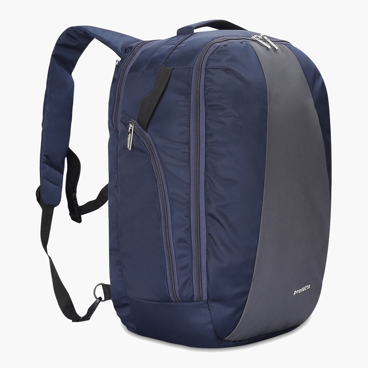 Navy-Grey | Protecta Proposed Merger Convertible Office Trave Laptop Backpack-1