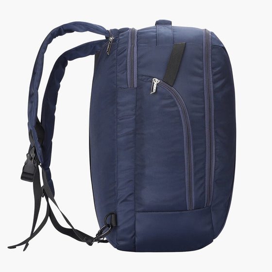 Navy-Grey | Protecta Proposed Merger Convertible Office Trave Laptop Backpack-2