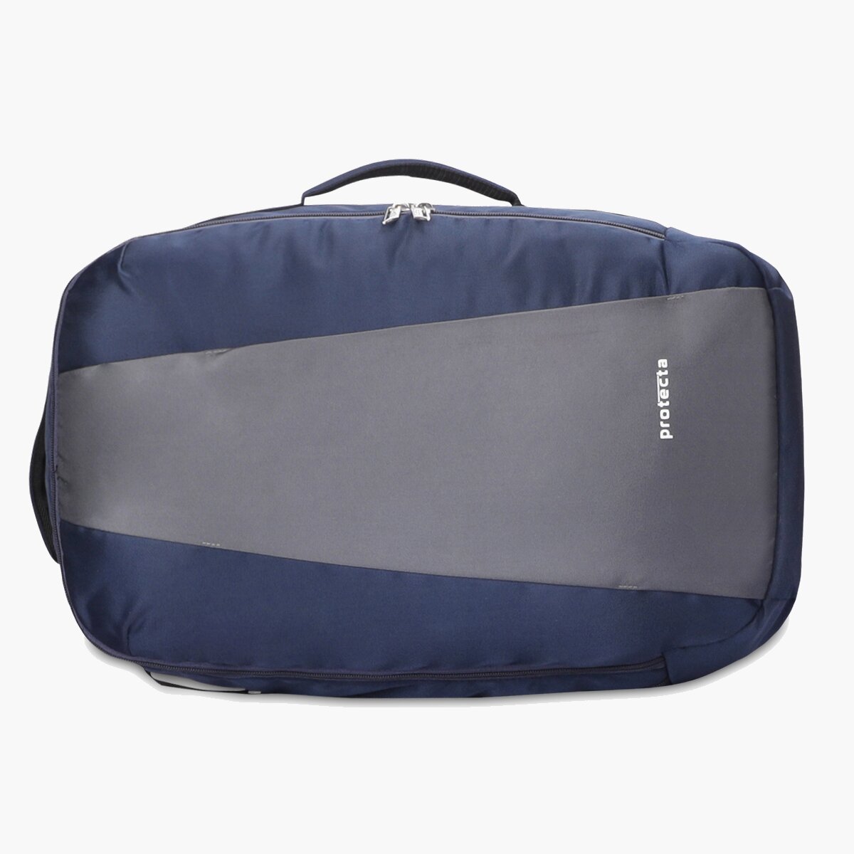 Navy-Grey | Protecta Proposed Merger Convertible Office Trave Laptop Backpack-3