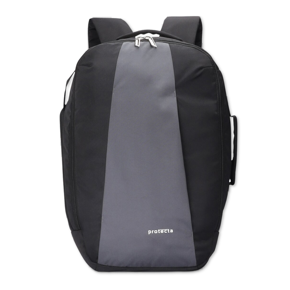 Black-Grey | Protecta Proposed Merger Convertible Office Trave Laptop Backpack-Main