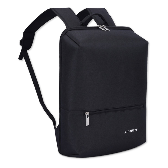 Black | Protecta Quest Anti-Theft Office Laptop Backpack - 1