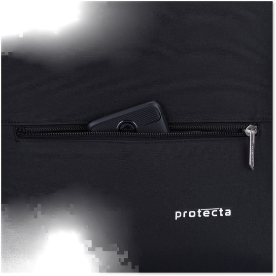 Black | Protecta Quest Anti-Theft Office Laptop Backpack - 7