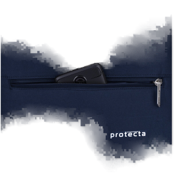 Blue | Protecta Quest Anti-Theft Office Laptop Backpack - 7