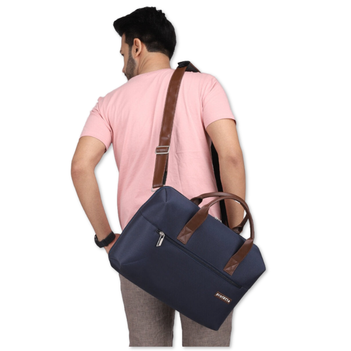 Black | Protecta Quest Anti-Theft Office Laptop Bag - 5