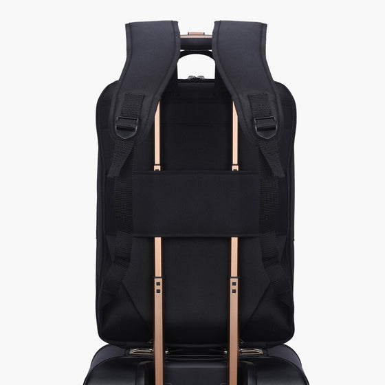 Black | Protecta Quest Anti-Theft Office Laptop Backpack - 6