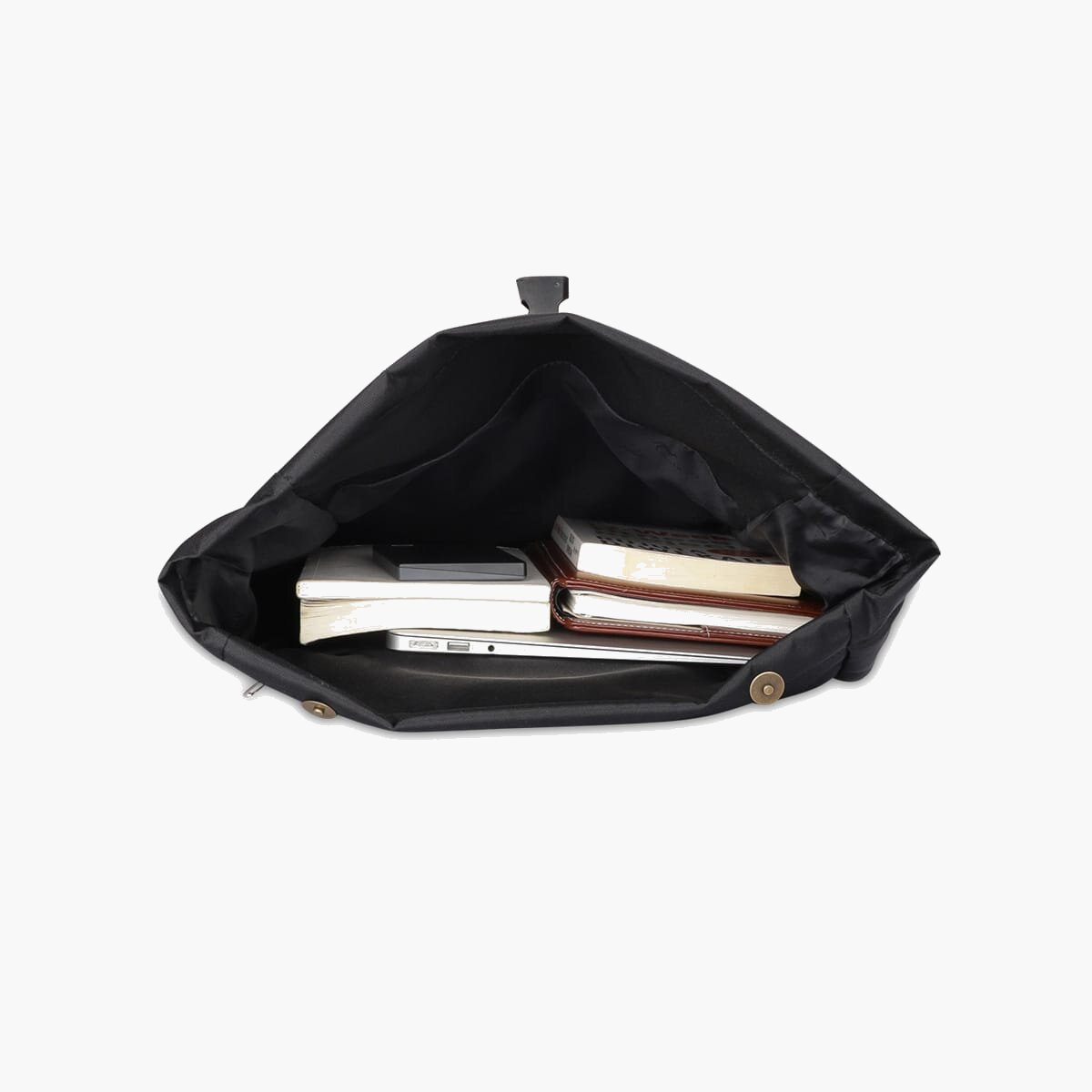 Black-Blue | Protecta Reload Roll Top Laptop Bag- 5