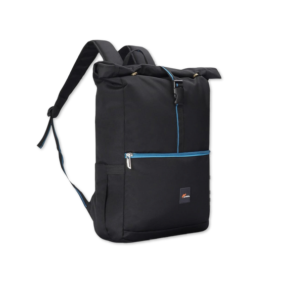 Black-Blue | Protecta Reload Roll Top Laptop Bag- 1