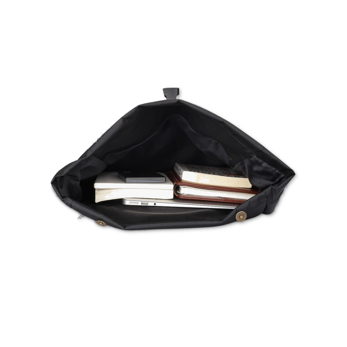 Black-Blue | Protecta Reload Roll Top Laptop Bag- 5