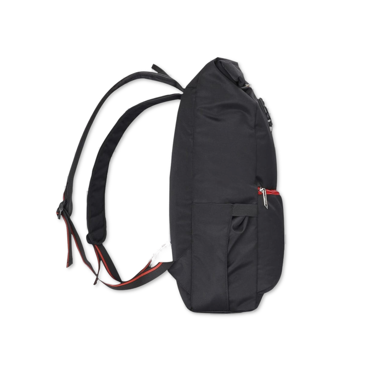 Black-Red | Protecta Reload Roll Top Laptop Bag- 2
