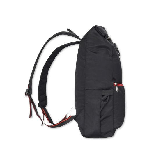 Black-Red | Protecta Reload Roll Top Laptop Bag- 2