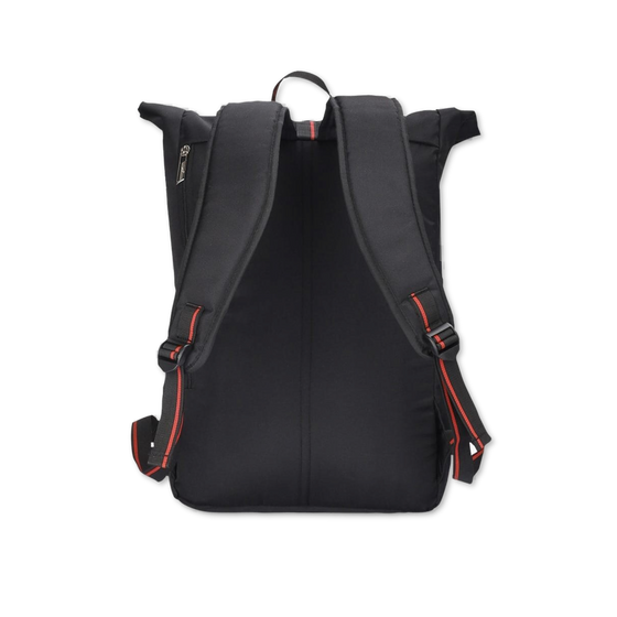 Black-Red | Protecta Reload Roll Top Laptop Bag- 3