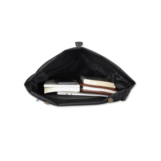 Black-Red | Protecta Reload Roll Top Laptop Bag- 5