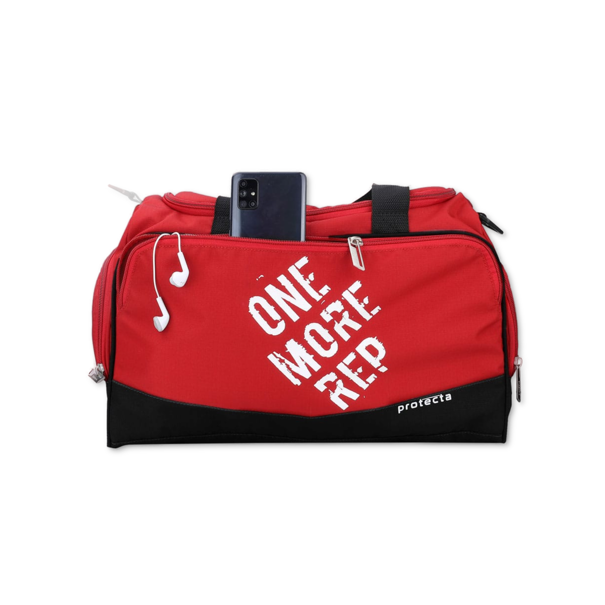 Black-Red | Protecta Rep Gym Bag-6