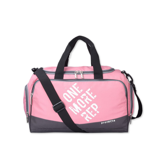 Grey-Pink | Protecta Rep Gym Bag-4