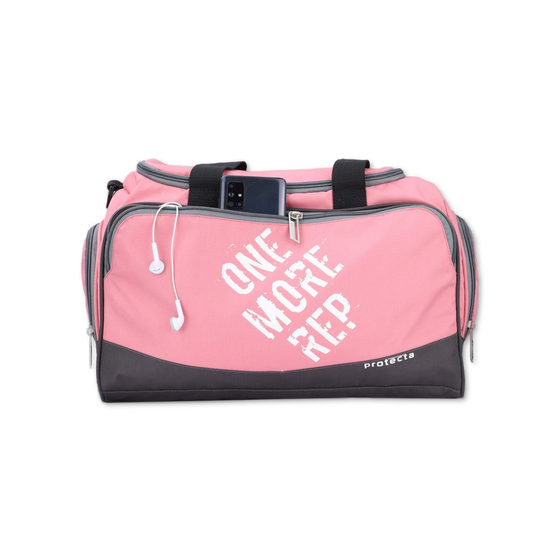 Grey-Pink | Protecta Rep Gym Bag-6