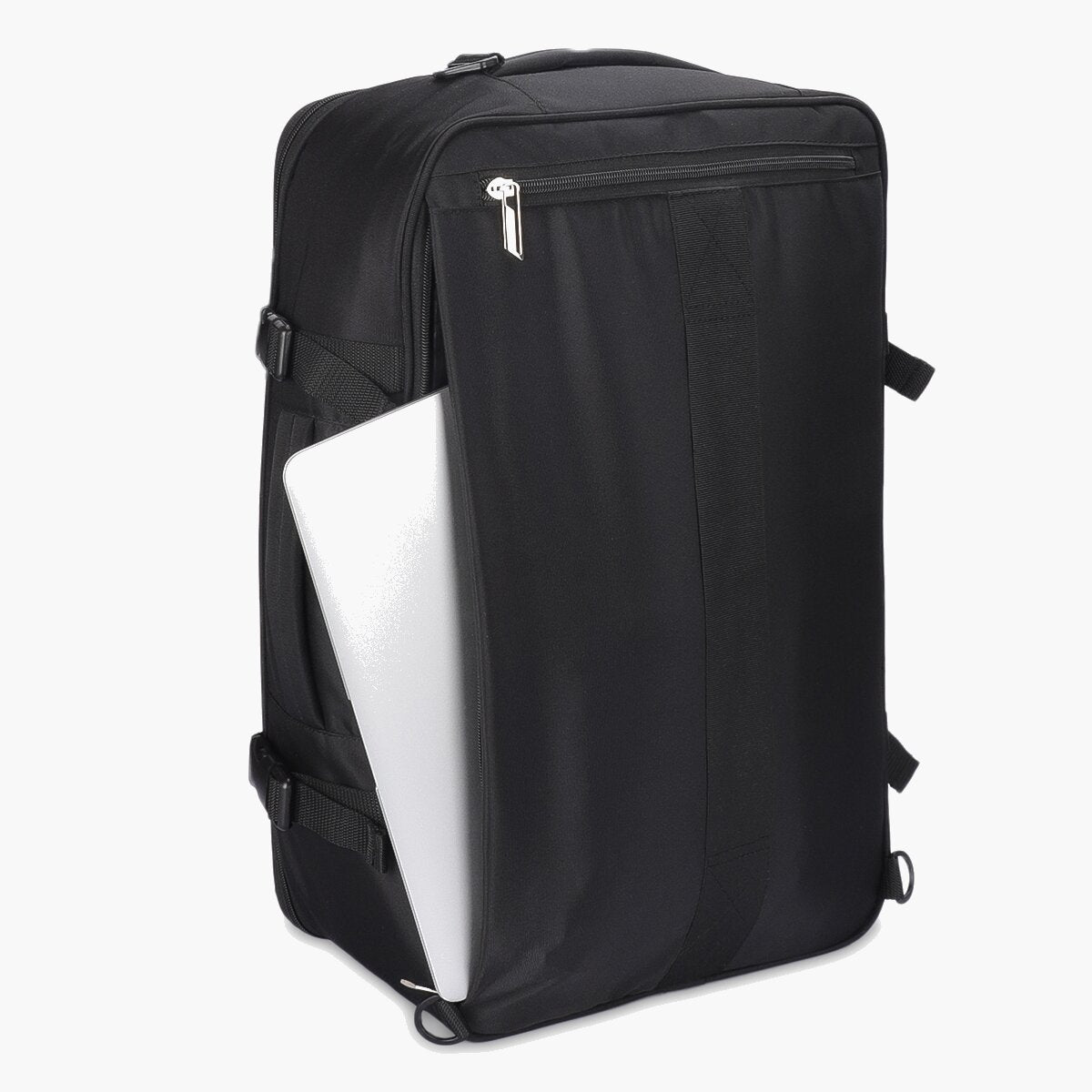 Black | Protecta Simple Equation Convertible Office Trave Laptop Backpack-2