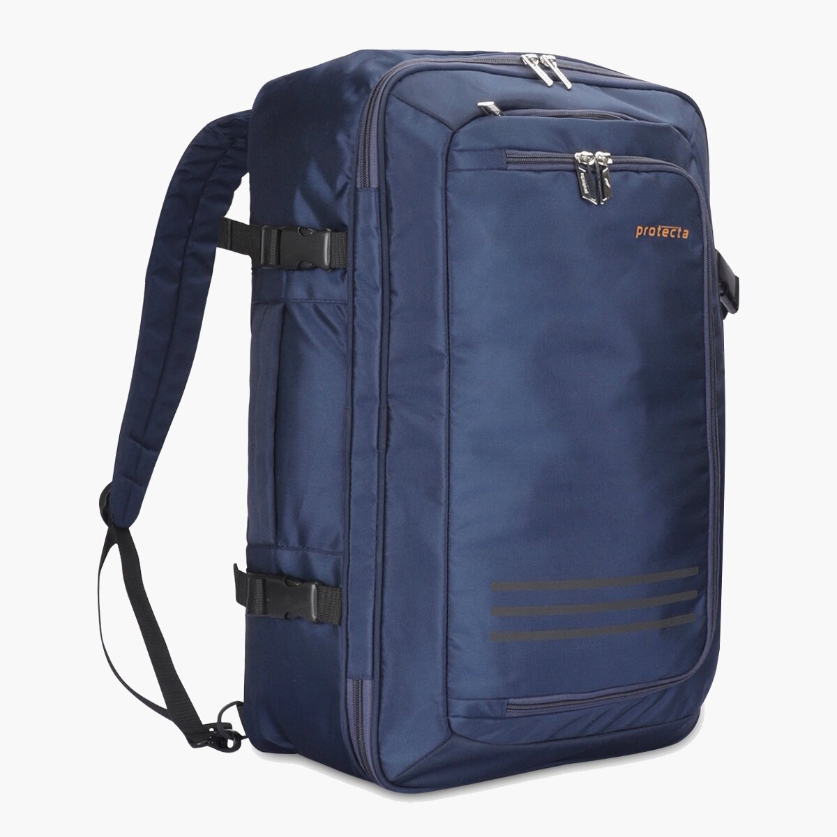 Navy Blue | Protecta Simple Equation Convertible Office Trave Laptop Backpack-1