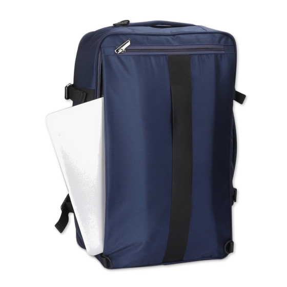 Navy Blue | Protecta Simple Equation Convertible Office Trave Laptop Backpack-2